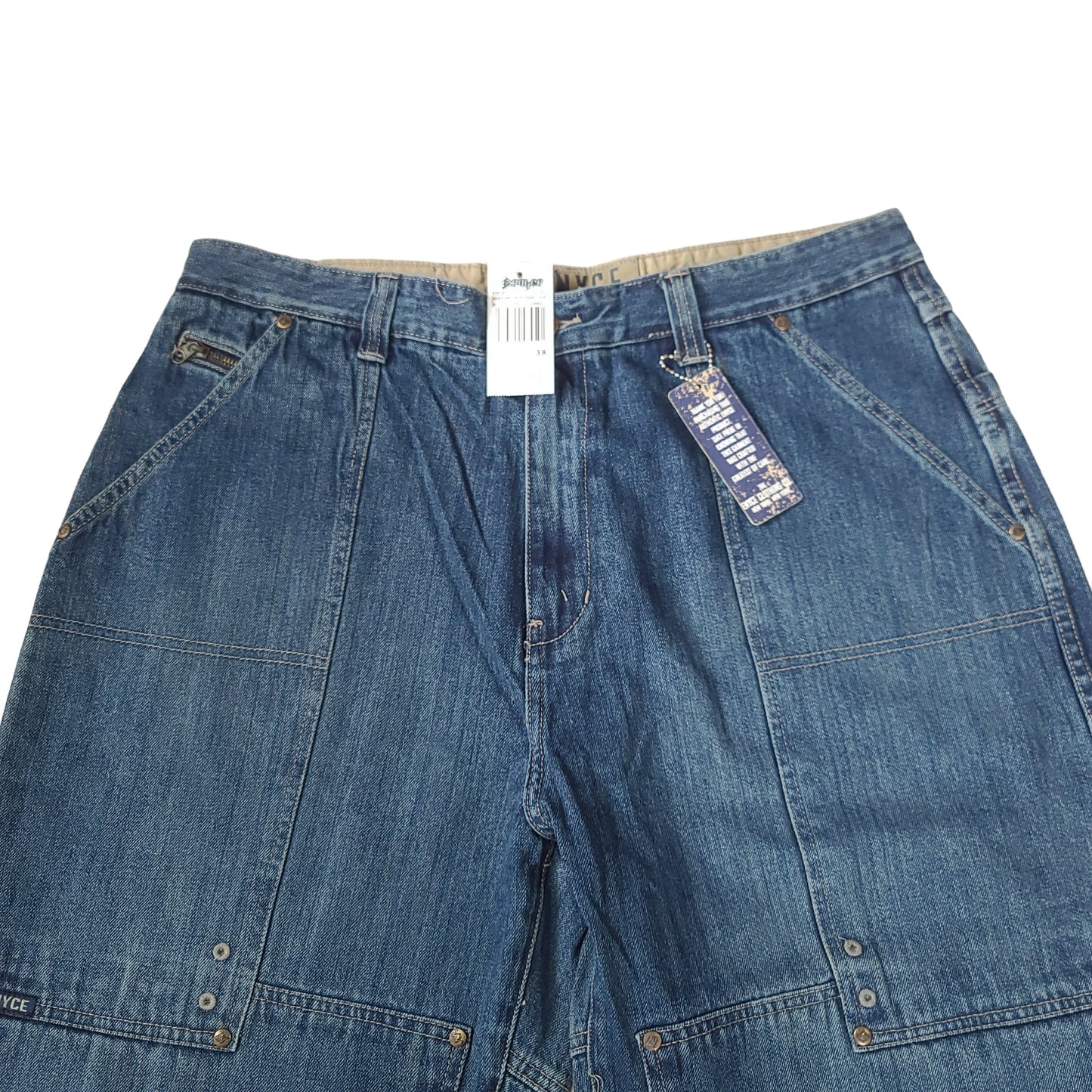 Vintage Y2K Enyce Rivet Panel Jean Denim Pants