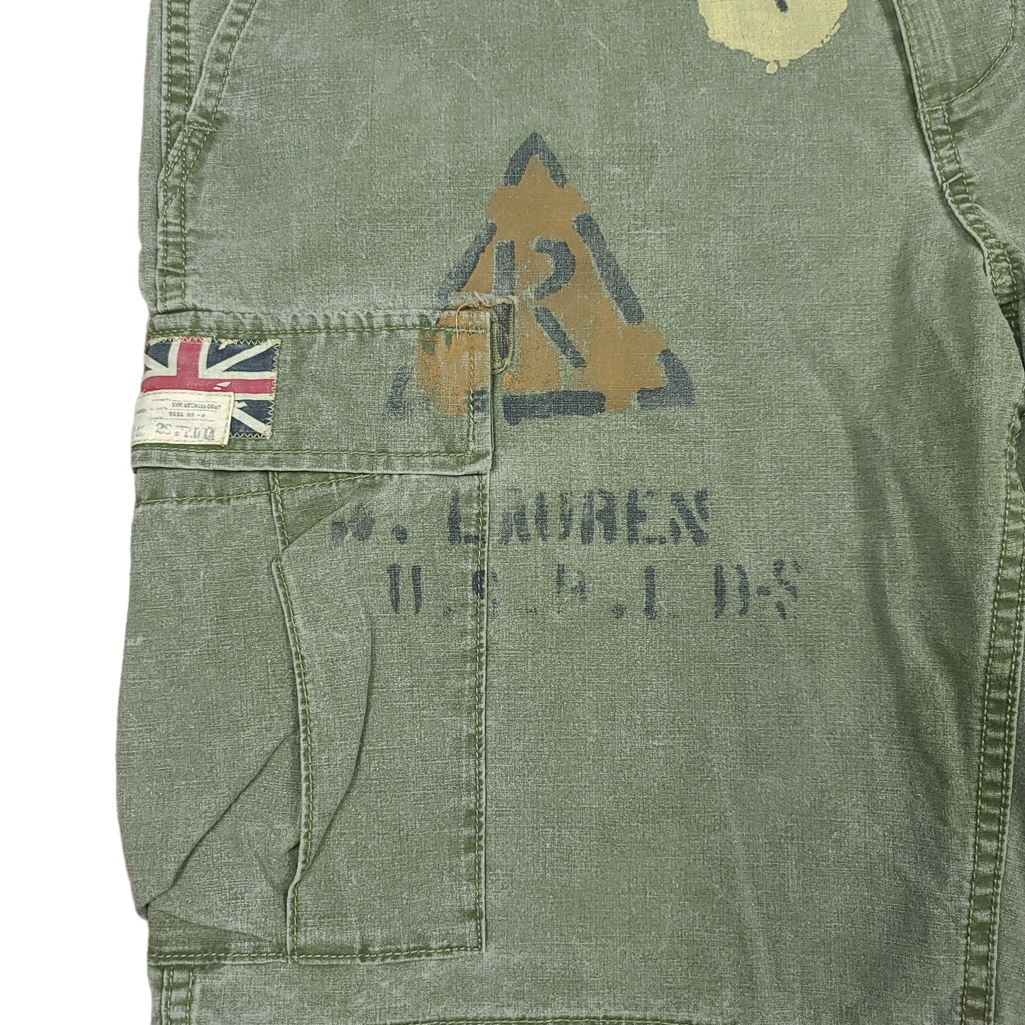 Denim & Supply Ralph Lauren Green Army Shorts