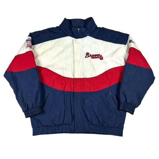 Vintage Atlanta Braves Jacket Apex One Puffer