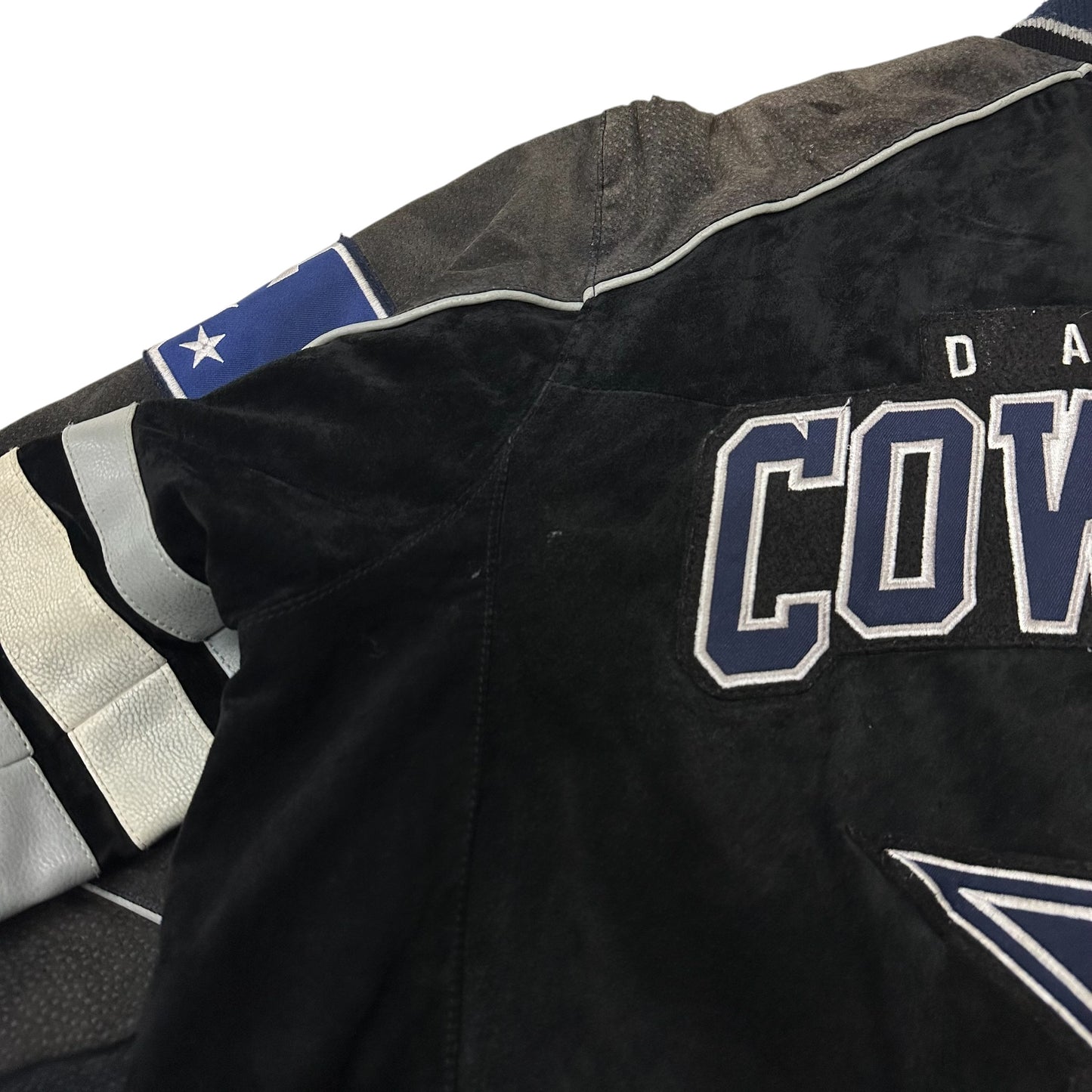 Dallas Cowboys Jacket Leather Suede GIII