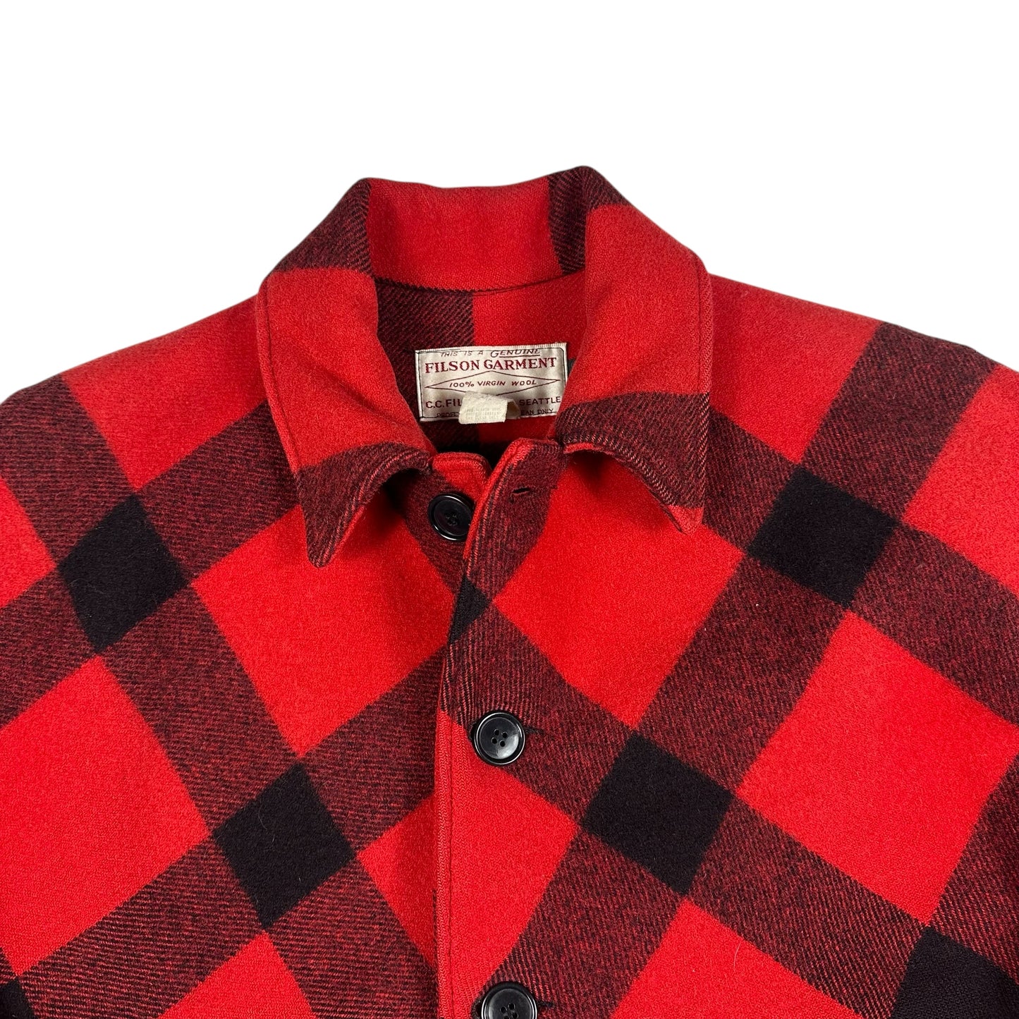 Vintage Filson Jacket Red Flannel Logger