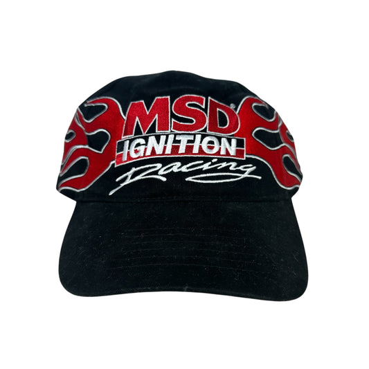 MSD Ignition Vintage Racing Hat Hook & Loop Back