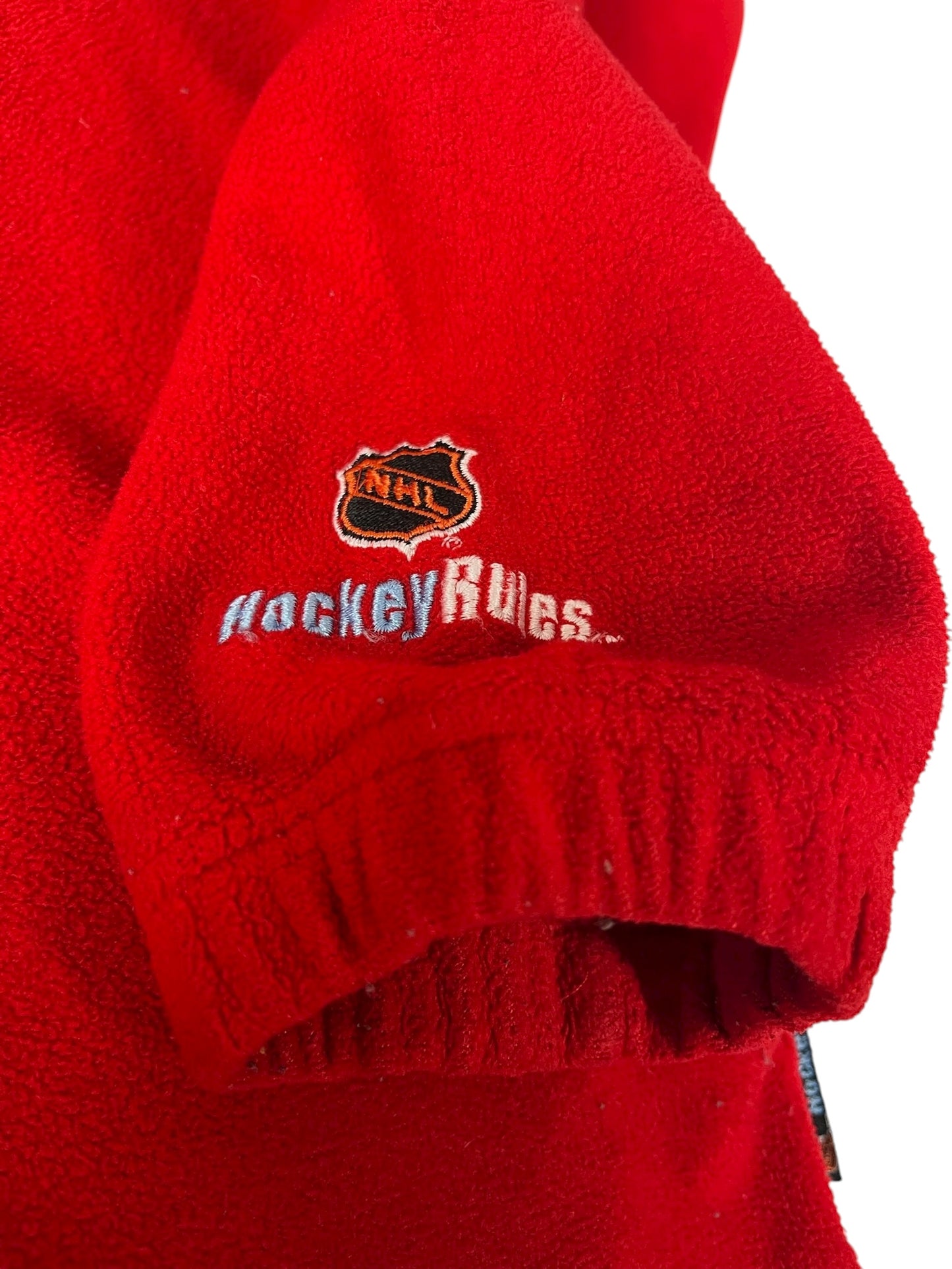 Vintage Chicago Blackhawks Jacket NHL Hockey Fleece 90's