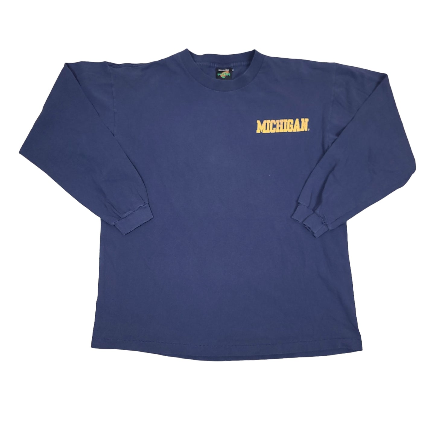 Vintage University of Michigan Navy Blue Longsleeve Shirt