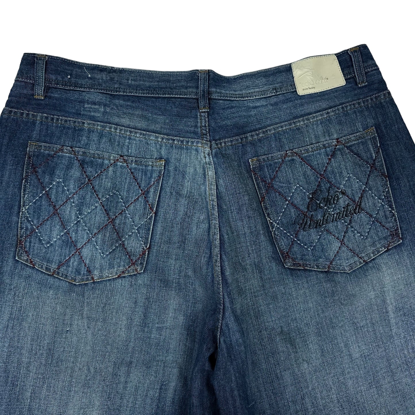 Vintage Y2K Ecko Unlimited Street Glory Baggy Denim Pants