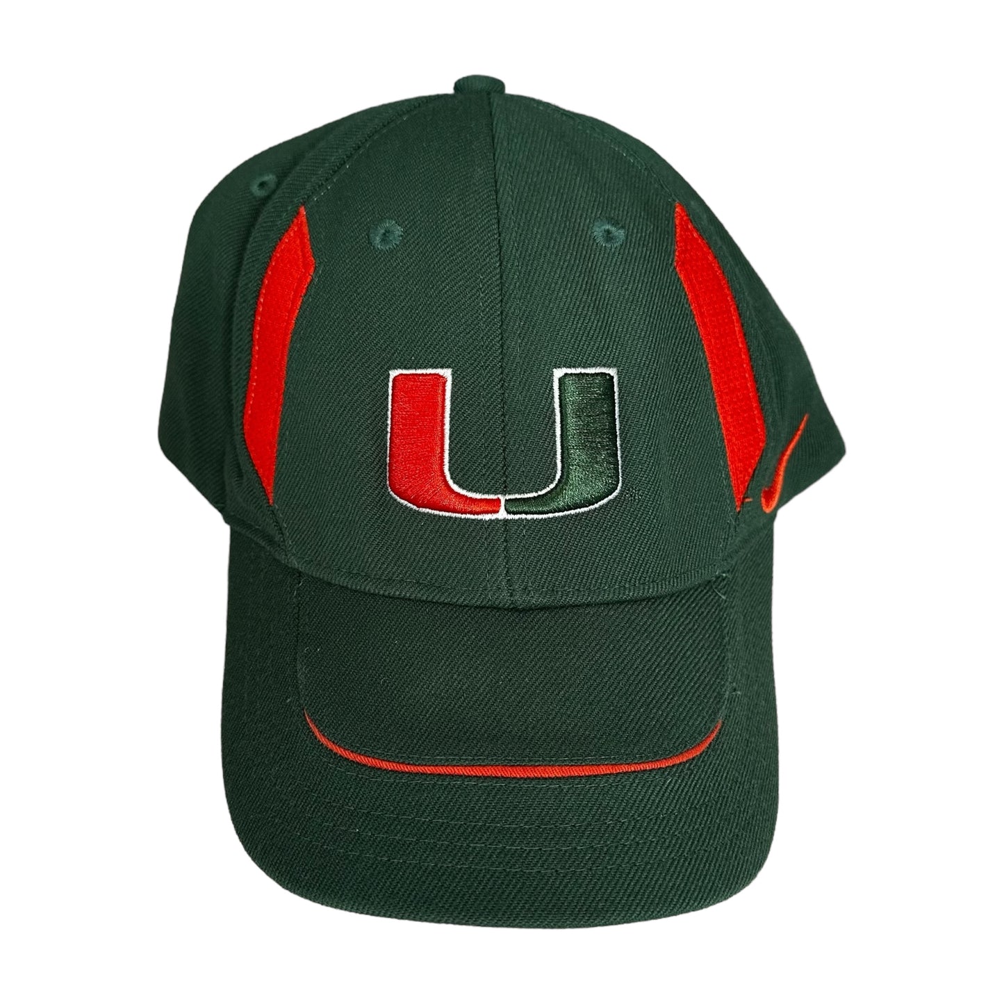 University of Miami Hurricanes Green Nike Velcro Hat