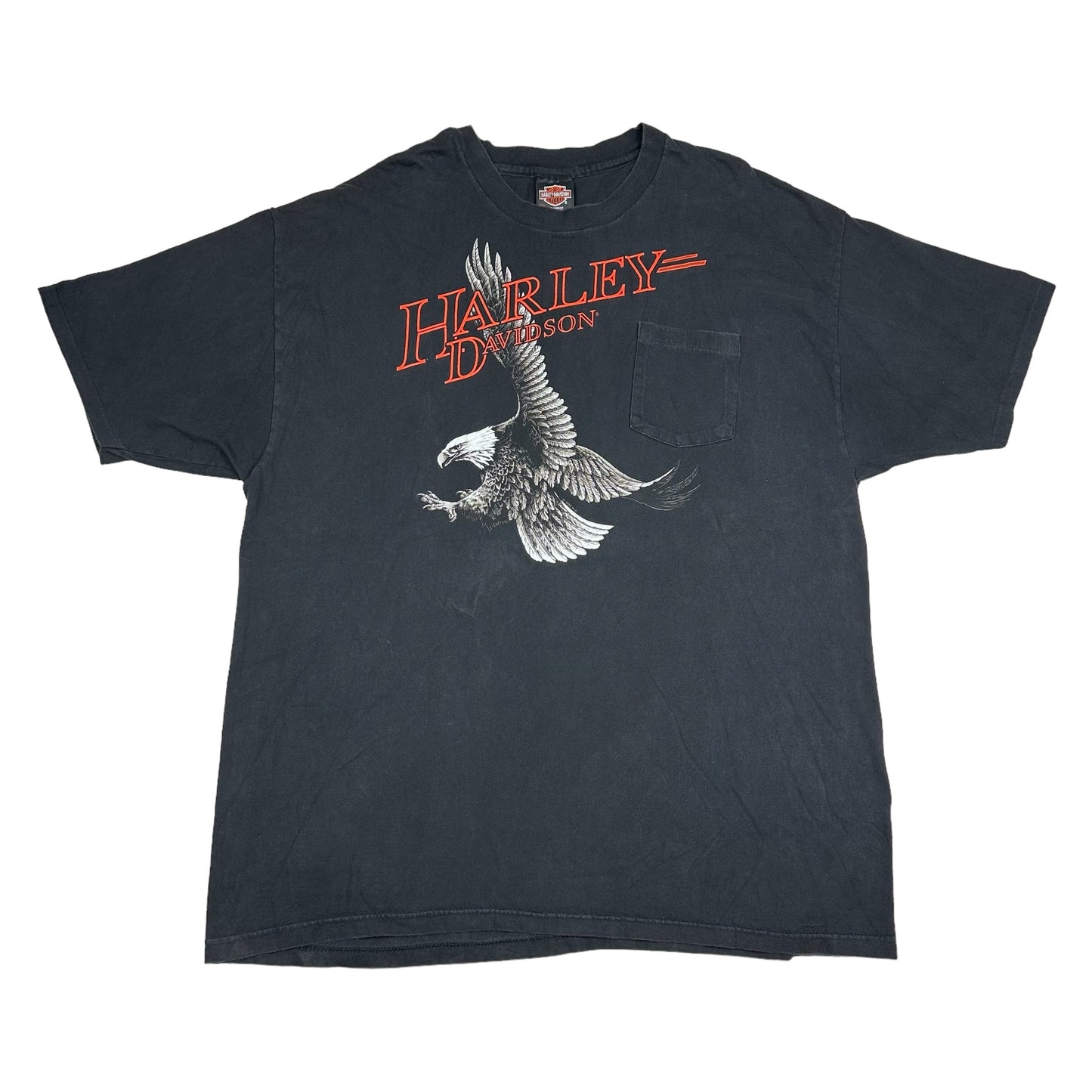 Vintage Harley Davidson California Eagle Black Tee