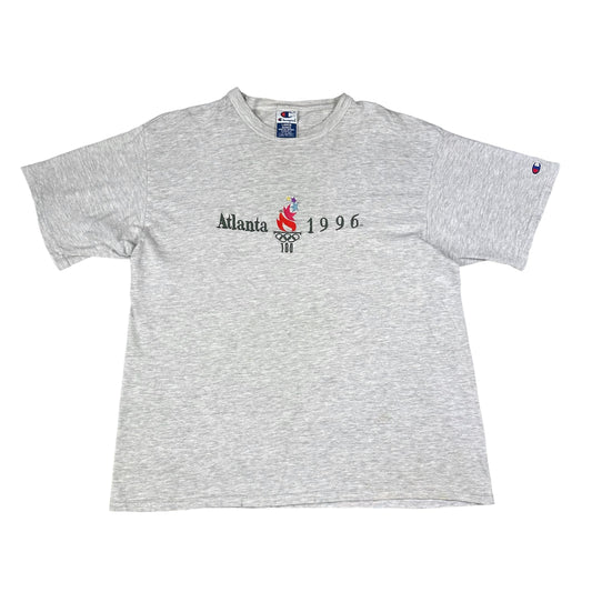 Vitnage Atlanta 1996 Olympic Games Gray Champion Embroidered Tee