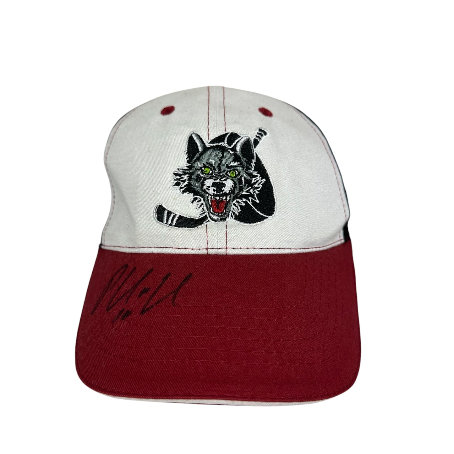 Chicago Wolves Hat Stadium Hook & Loop Back