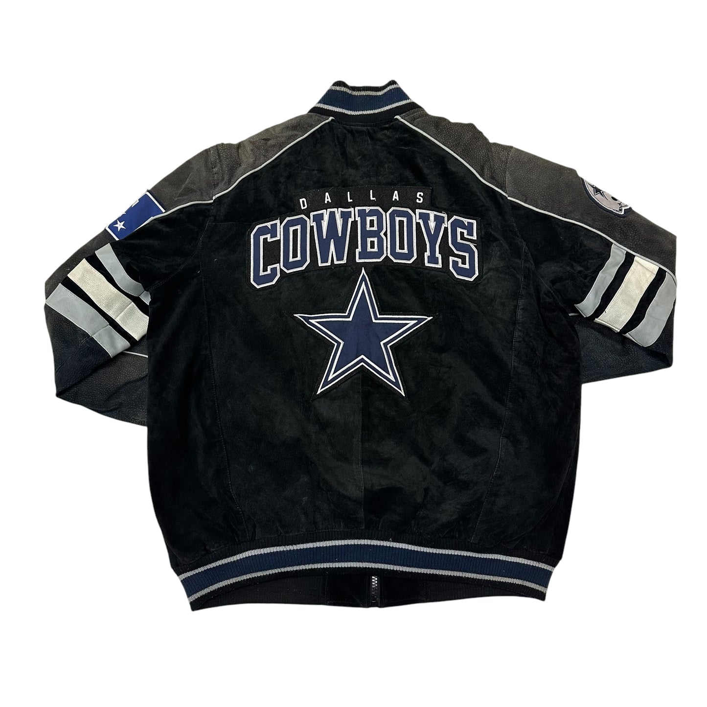 Dallas Cowboys Jacket Leather Suede GIII