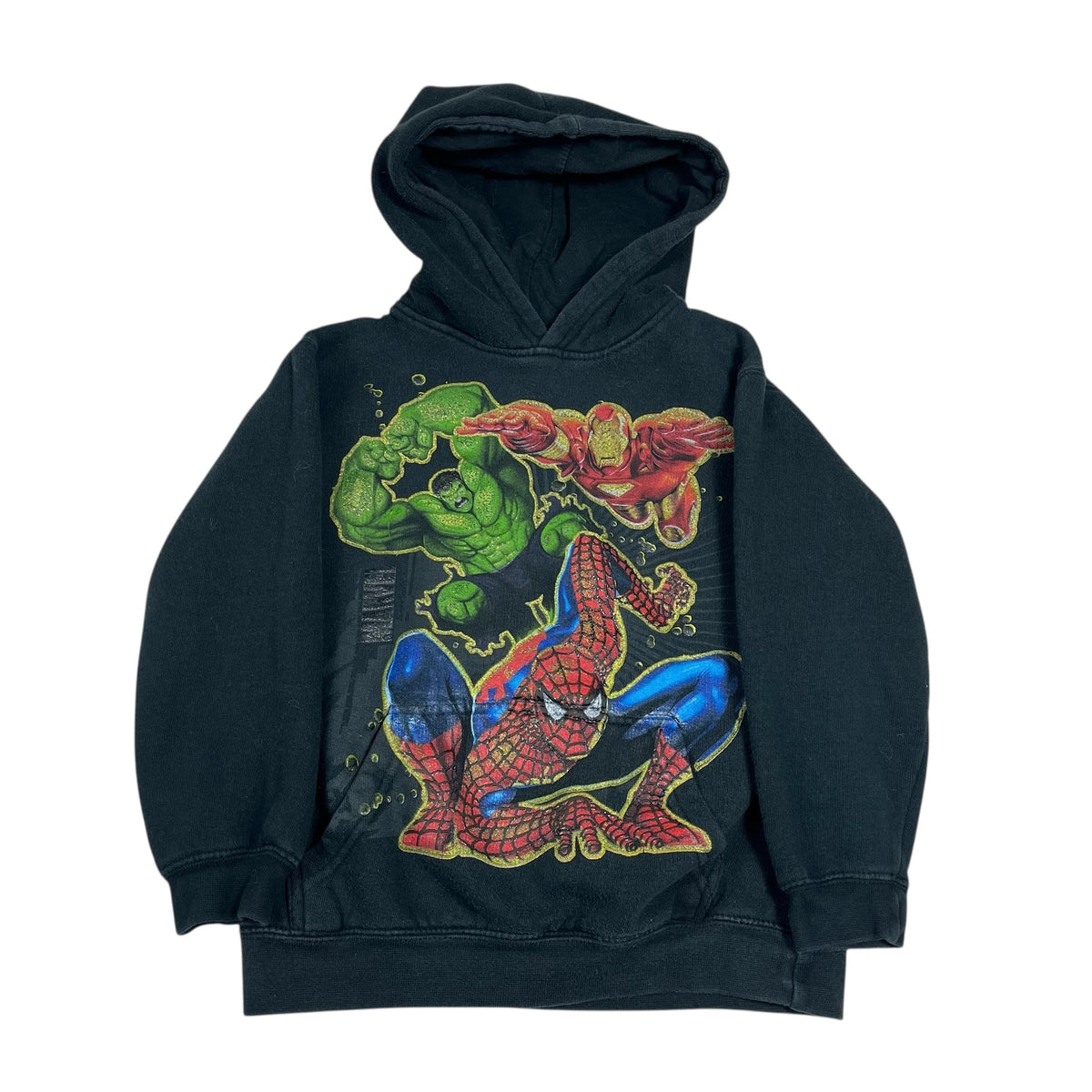 Marvel Hoodie Mad Engine Spiderman Hulk Iron Man – LayersChicago