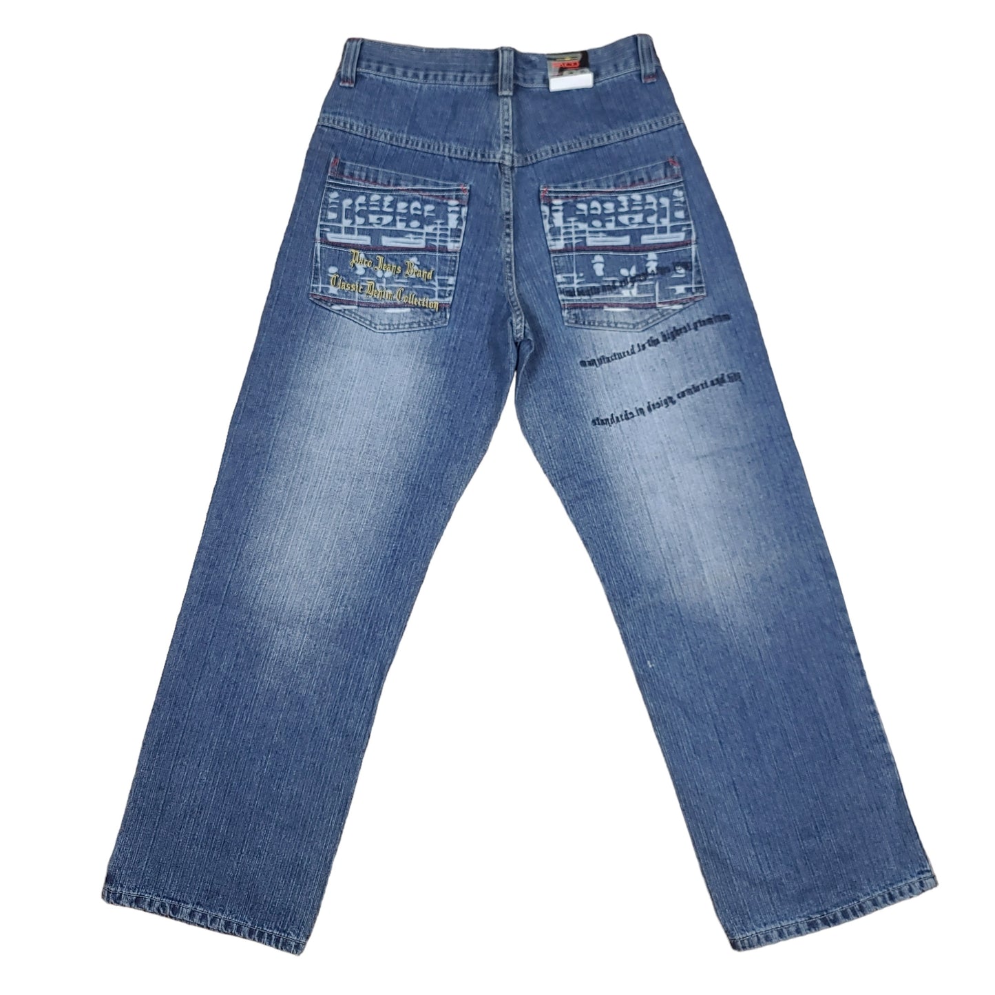 Vintage Y2K Blue Paco Jeans Classic Denim Collection Pants