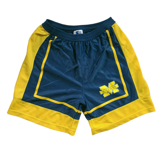 Vintage University of Michigan Starter Athletic Shorts