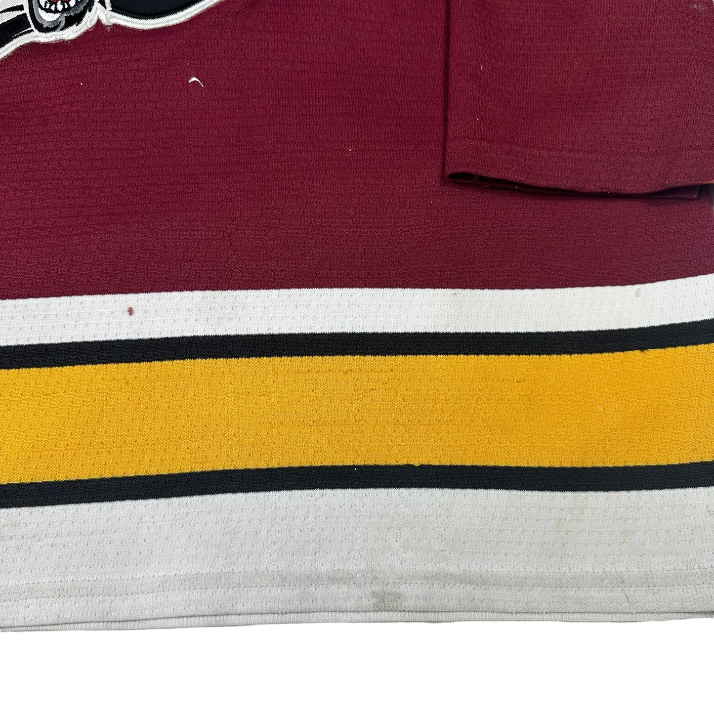 Vintage Chicago Wolves IHL Maroon Hockey Jersey