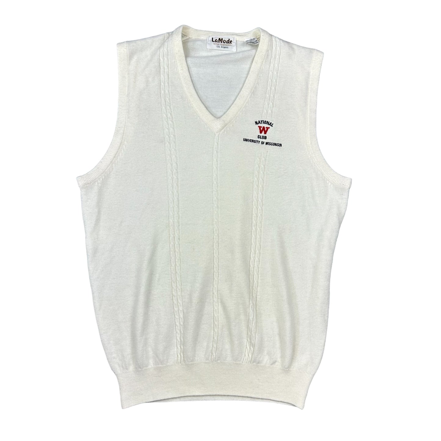 Vintage University of Wisconsin Sweater Vest