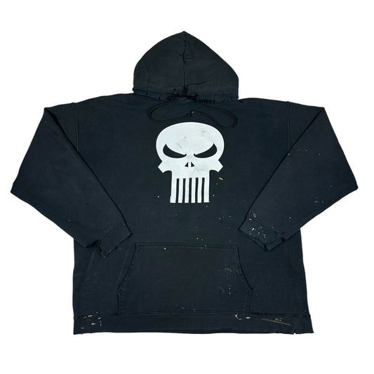 Vintage The Punisher Marvel Hoodie (Distressed)