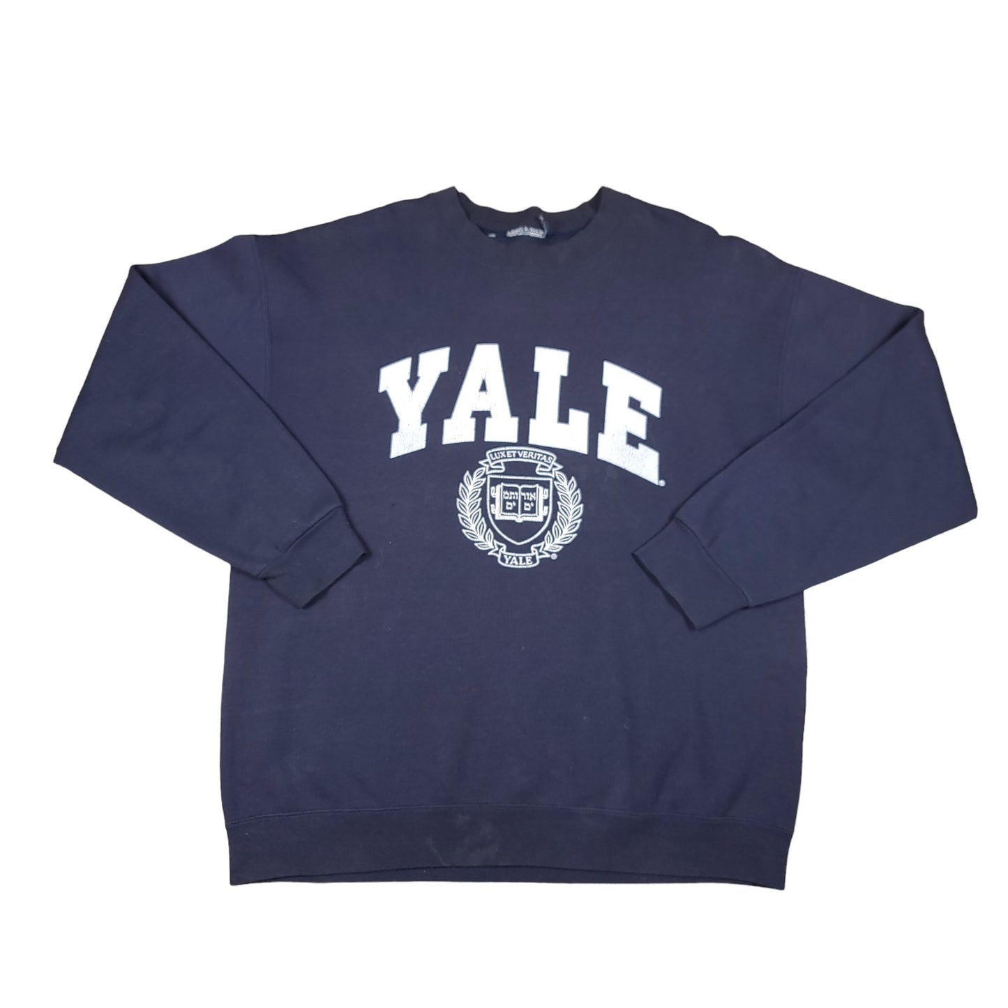 Vintage Yale Unviersity Navy Blue Sweatshirt