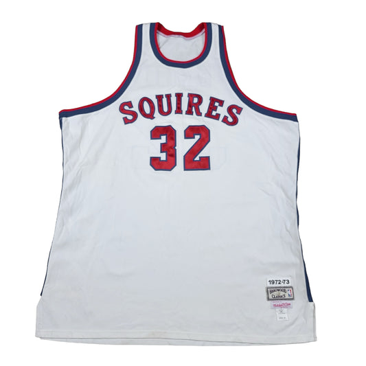 Julius Erving #32 Virginia Squires White Mitchell & Ness Basketball Jersey