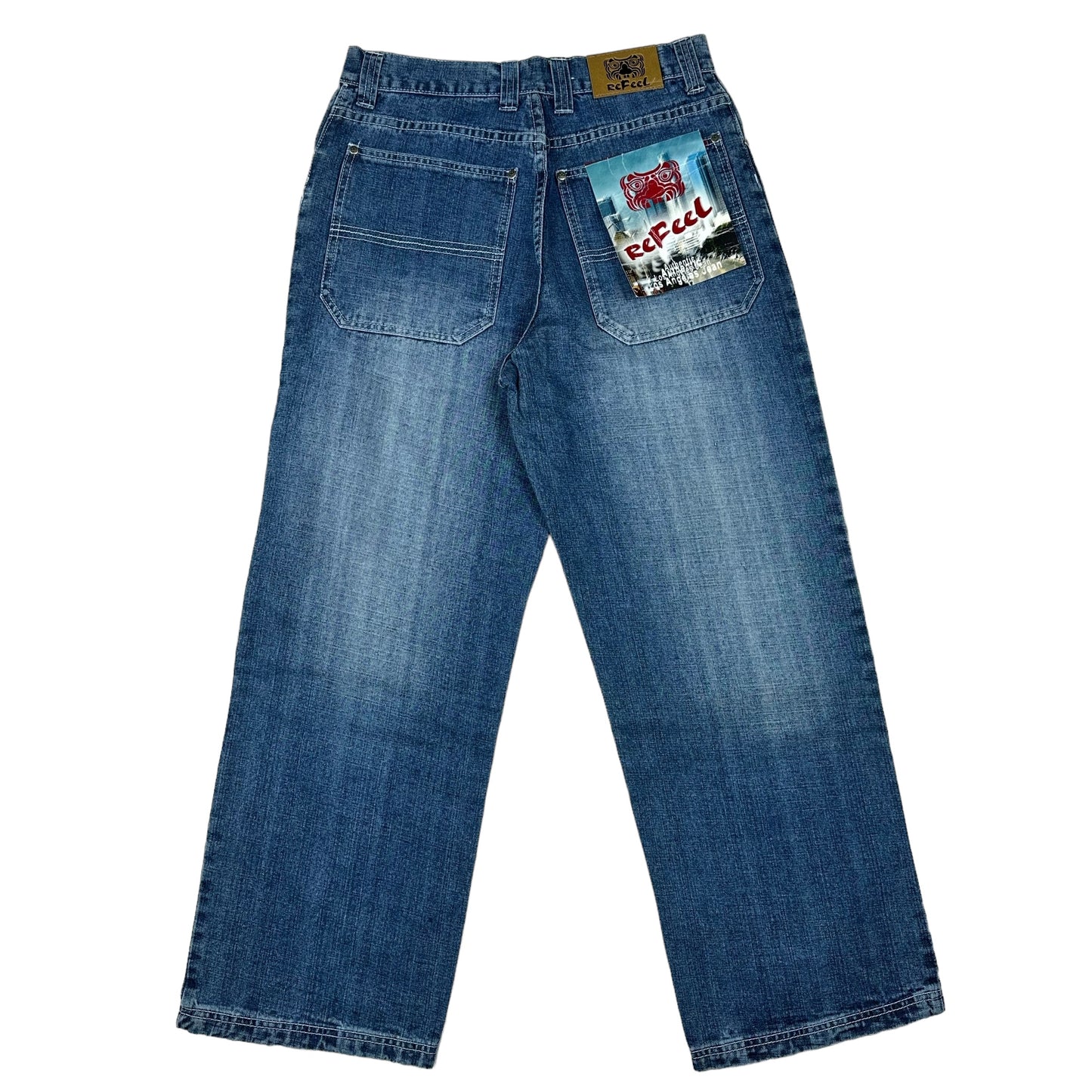Vintage Y2K ReFeel Blue Denim Pants