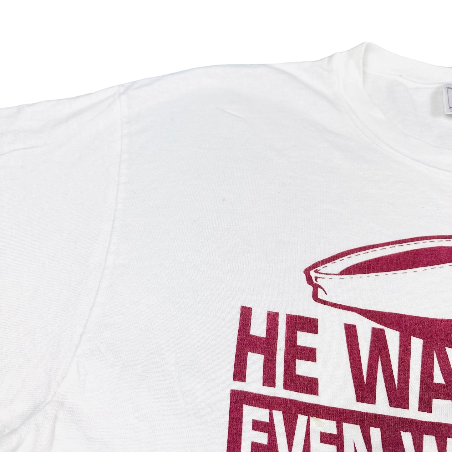 Vintage Steve Spurrier White Collegiate Tee