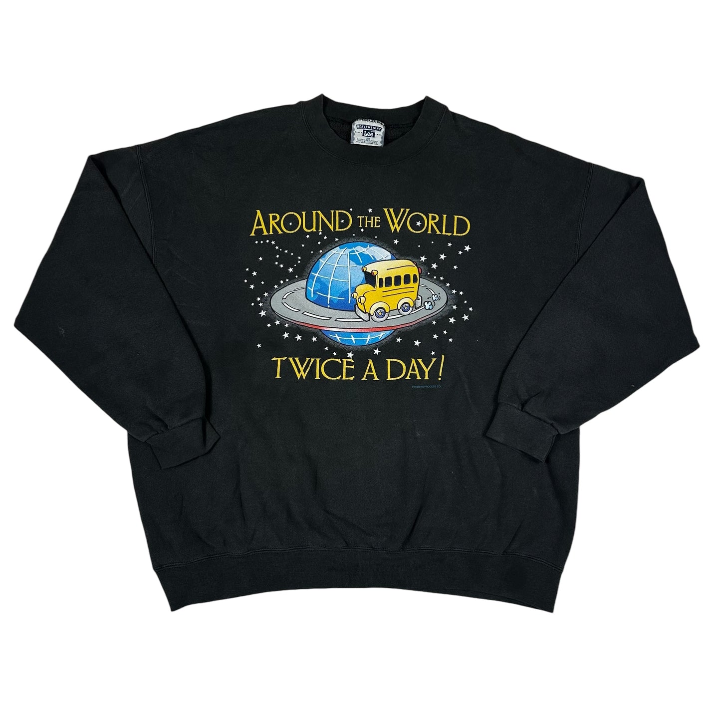 Vintage Around the World Twice a Day Sweatshirt