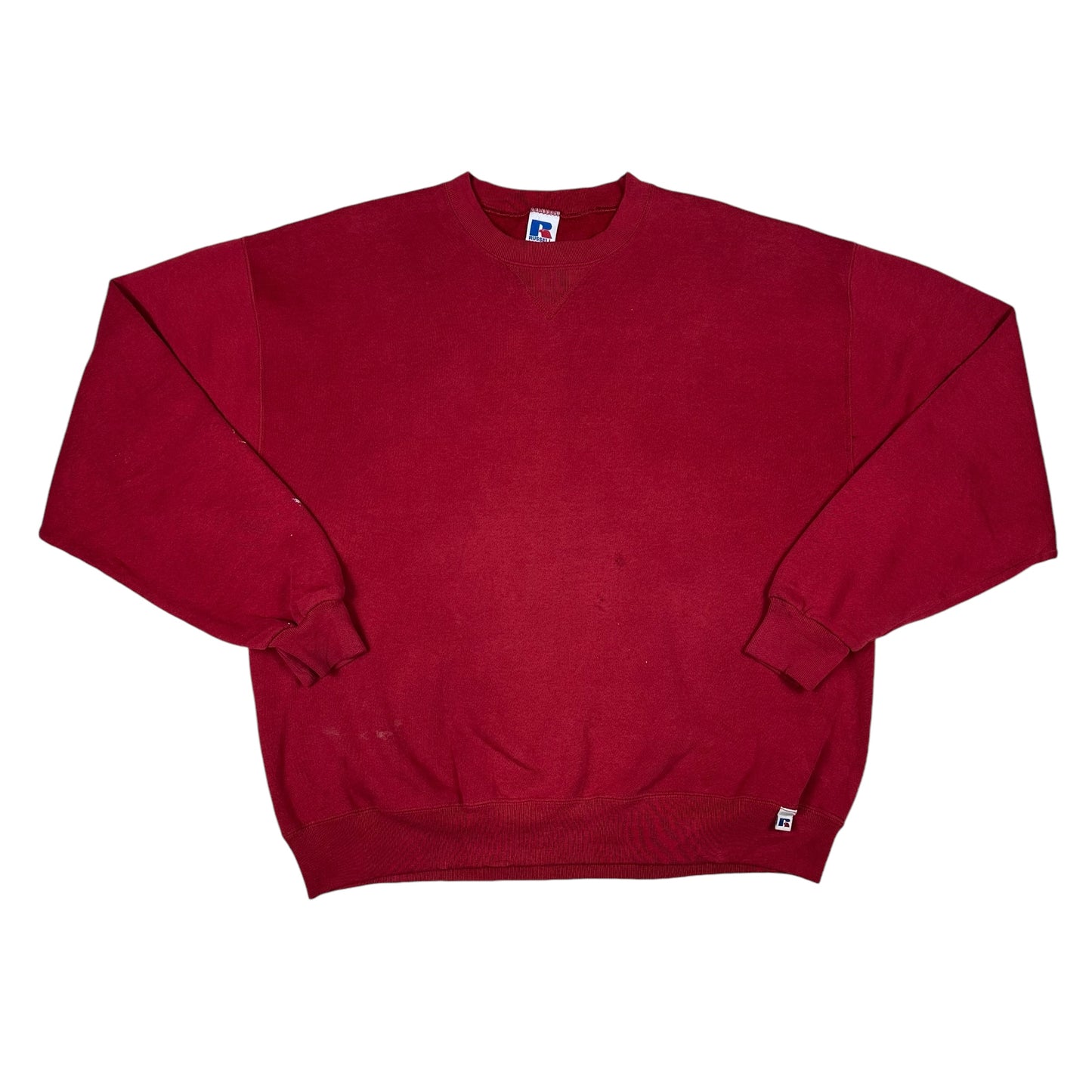 Vintage Russell Athletic Sweatshirt Maroon Made in Mexico