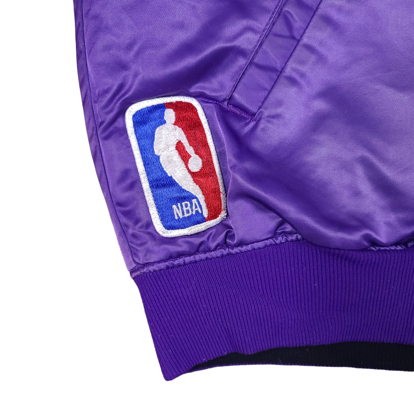 Vintage Los Angeles Lakers NBA Purple Black Reversible Starter Jacket