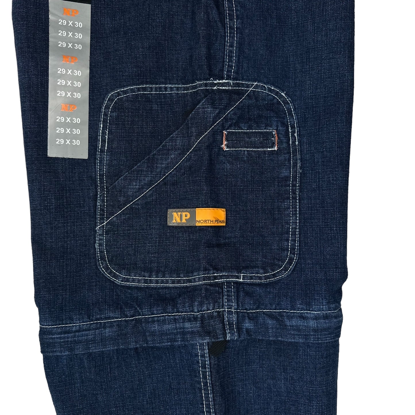 Vintage Y2K North Peak Convertible Denim Pants