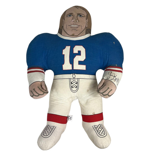 Vintage Jim Kelly Buffalo Bills Mafia NFL Ace Novelty Pillow Pal