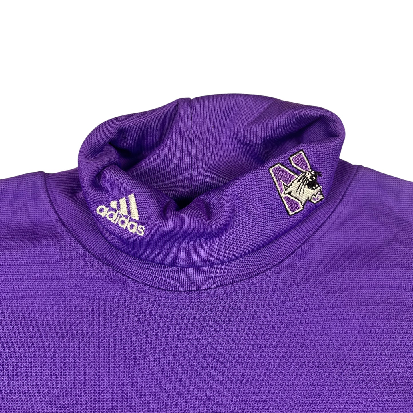 Vintage Northwestern University Shirt adidas Long Sleeve Turtle Neck