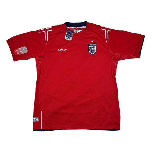 England Soccer Jersey 2004 Umbro Away (New with Tags)