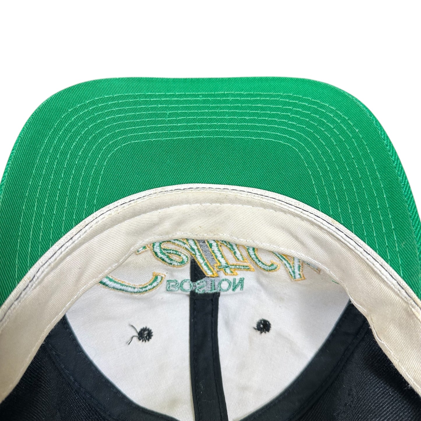 Vintage Boston Celtics Hat Sports Specialties Script Wool