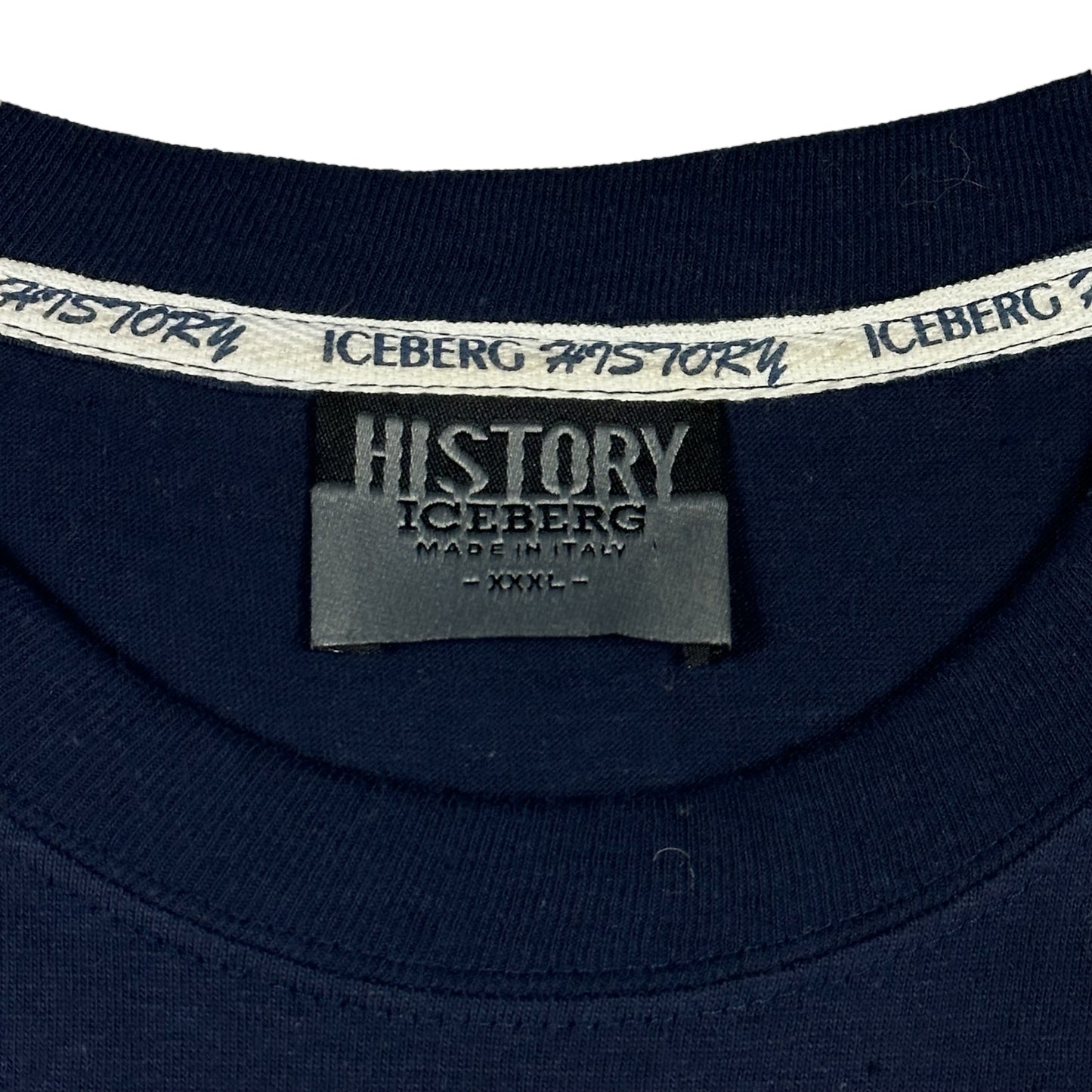 Mickey Mouse Vintage Iceberg History Shirt Blue