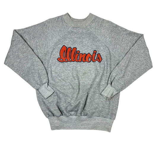 Vintage University of Illinois Sweatshirt Cursive