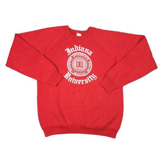 Vintage Indiana University Red Fruit of the Loom Sweatshirt