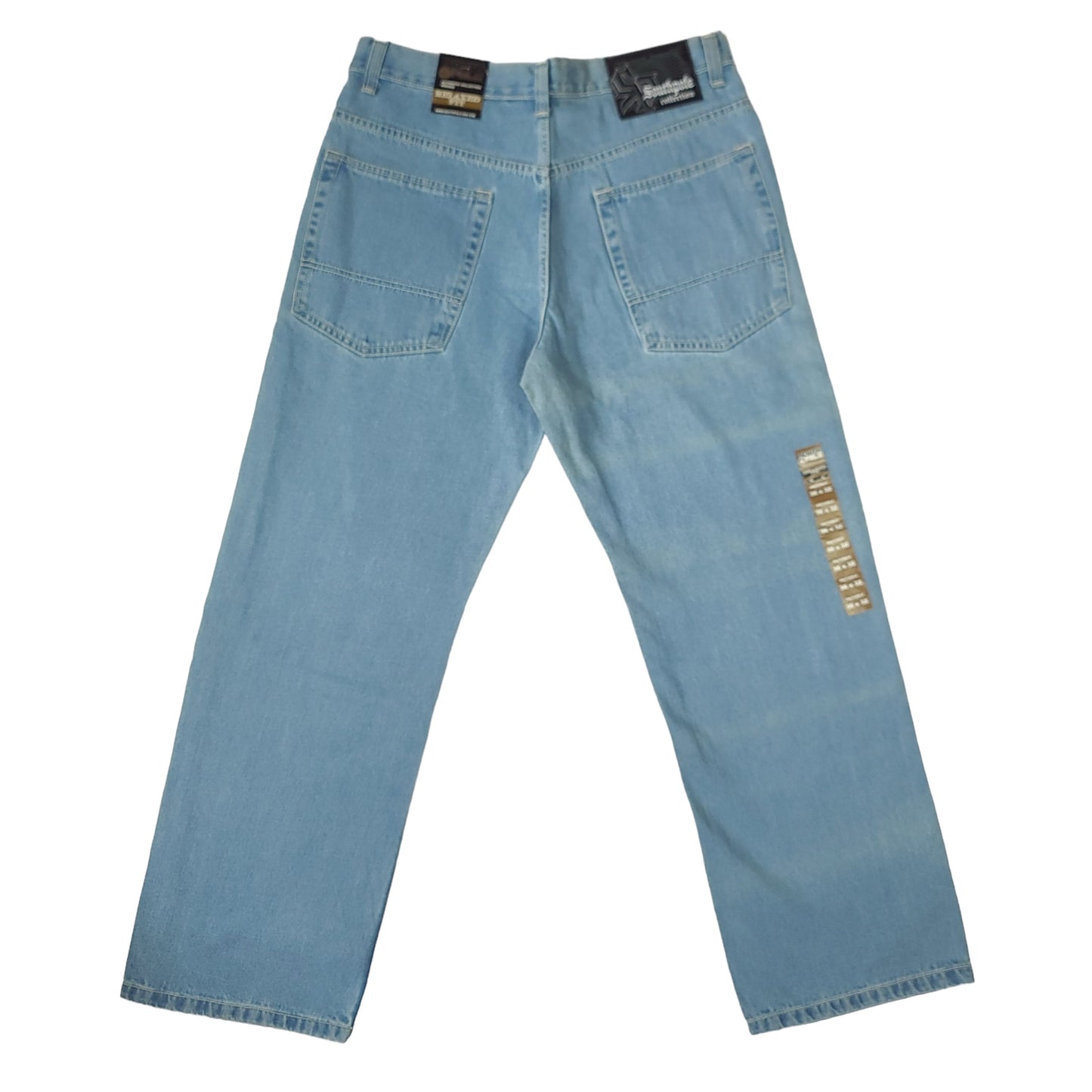 Vintage Y2K Light Blue South Pole Relaxed Fit Denim Pants