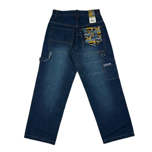 Vintage Y2K Paco Jeans Company Dark Blue Miner Carpenter Pants