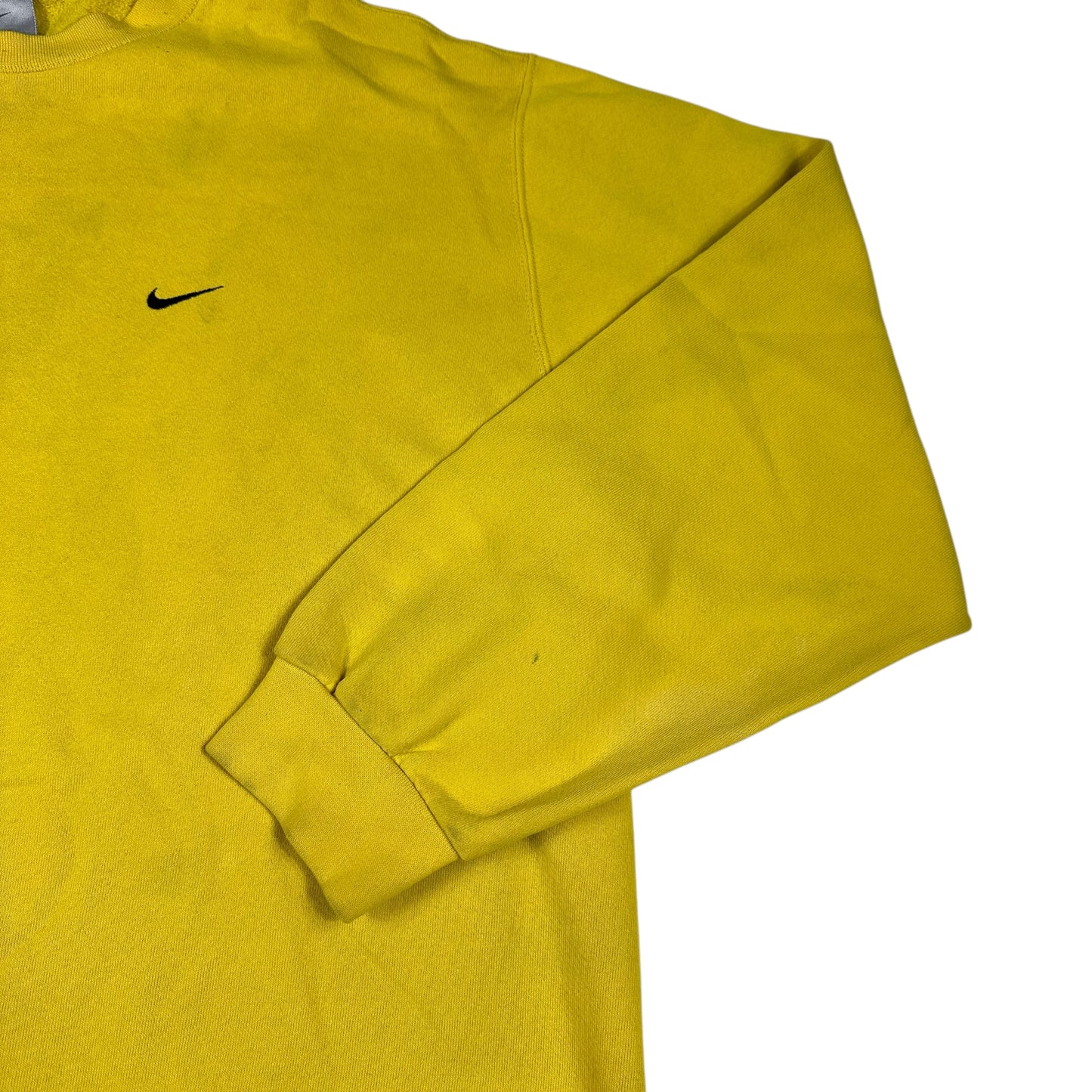 Vintage Nike Sweatshirt Y2K Crewneck Yellow