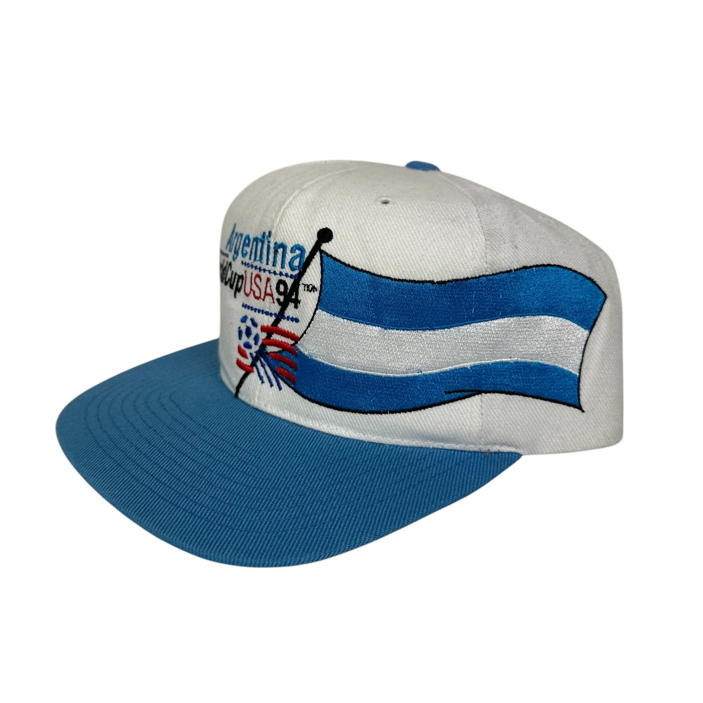 Vintage World Cup Hat Argentina 1994 Snapback