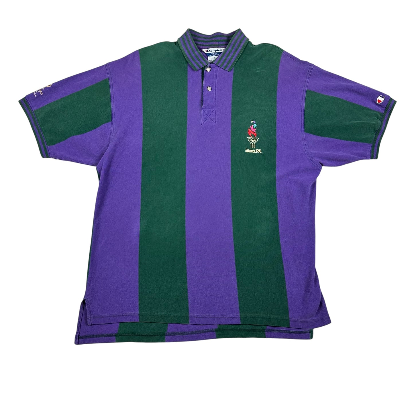 Vintage Olympic Polo Atlanta 1996 Champion Volleyabll