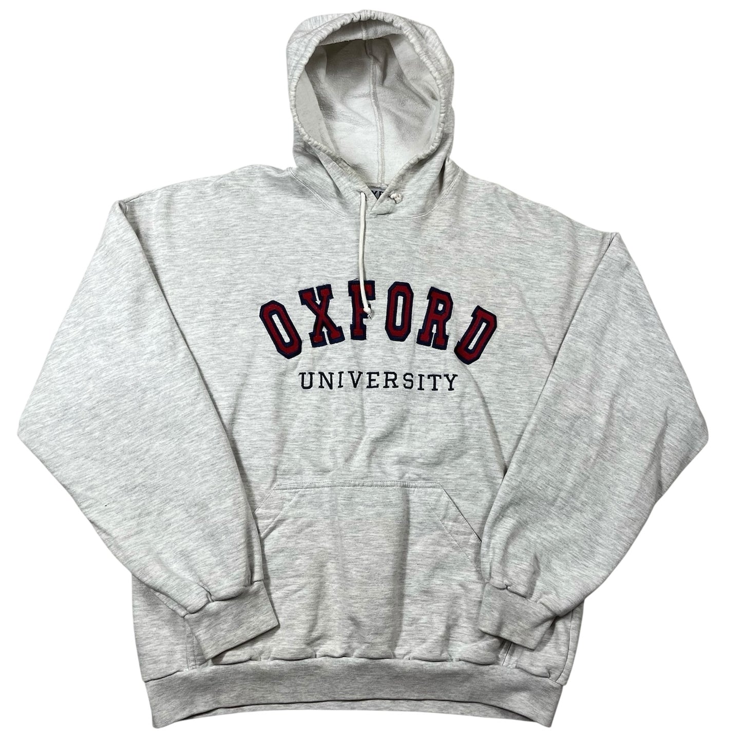Vintage Oxford University Hoodie Gray