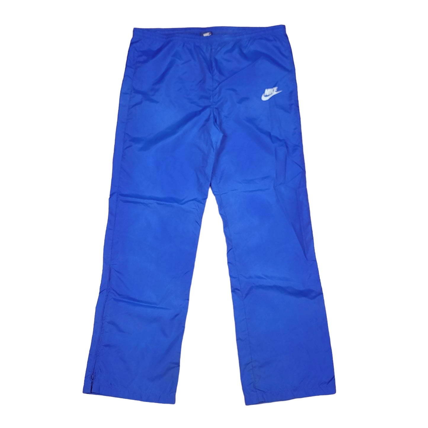 Vintage 80's Nike Blue Nylon Track Pants