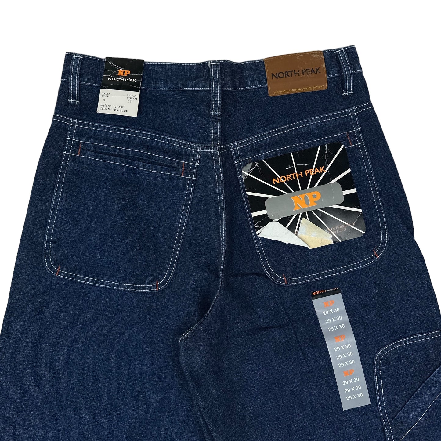 Vintage Y2K North Peak Convertible Denim Pants