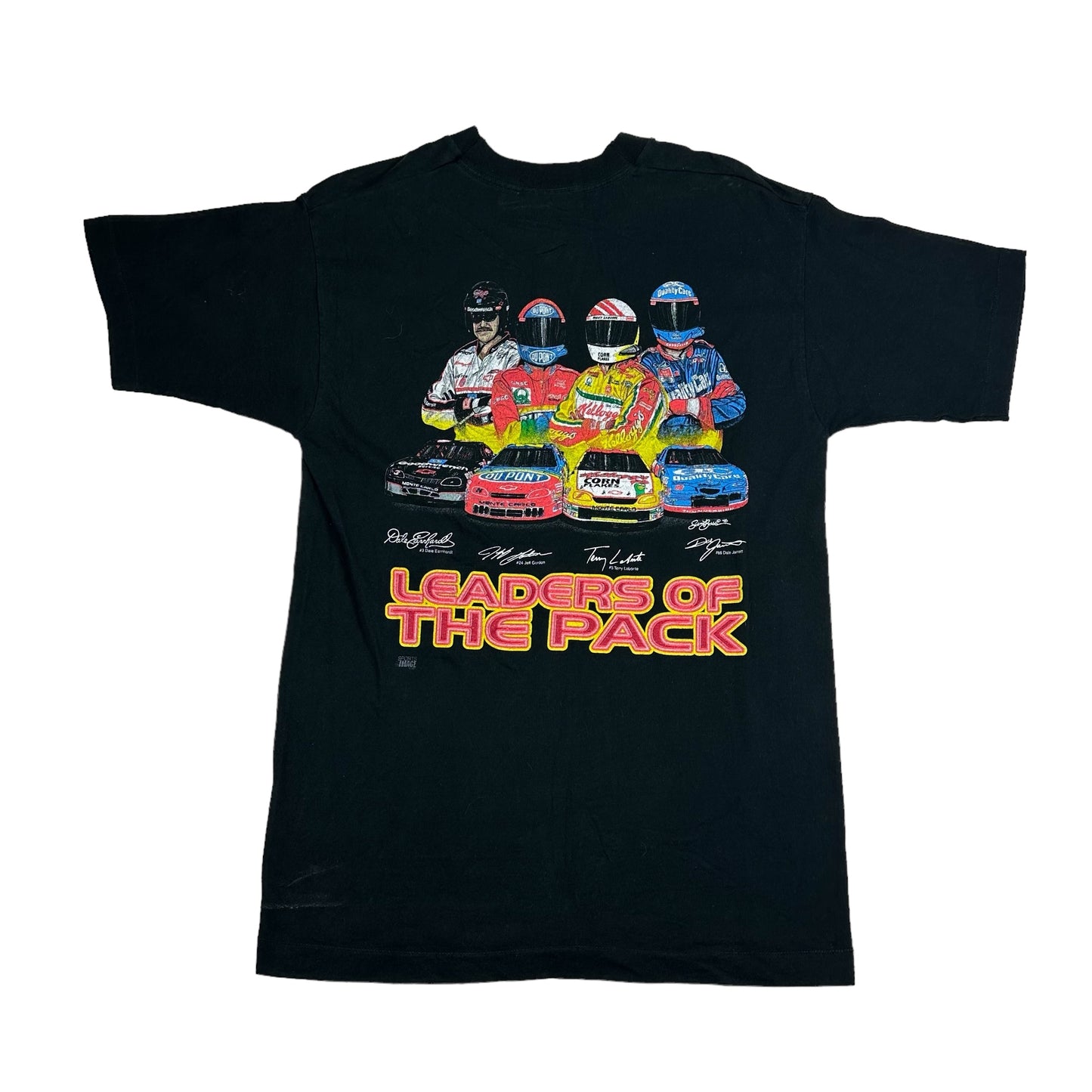 Vintage Leaders of the Pack Competitor Black Racing Tee