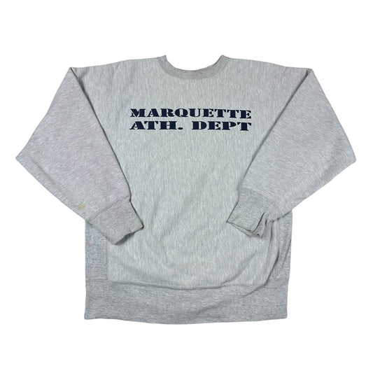 Vintage Marquette University Sweatshirt Champion Reverse Weave Athletic Department