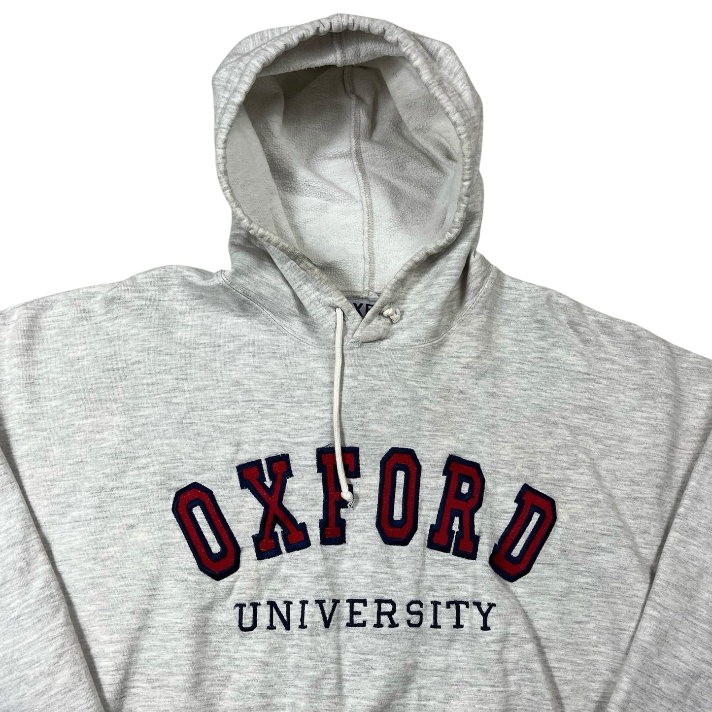 Vintage Oxford University Hoodie Gray