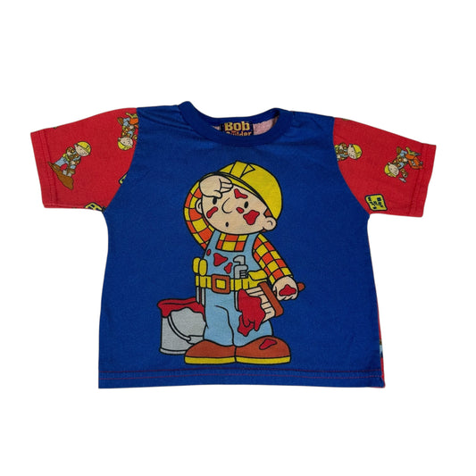 Vintage Bob The Builder Shirt Wormser Toddler