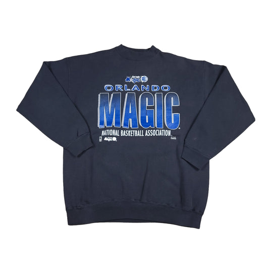 Vintage Orlando Magic NBA Black Logo Athletic Sweatshirt