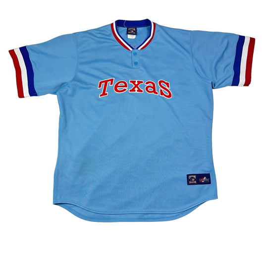 Texas Rangers Ivan Rodriguez #3 Majestic Baseball Jersey