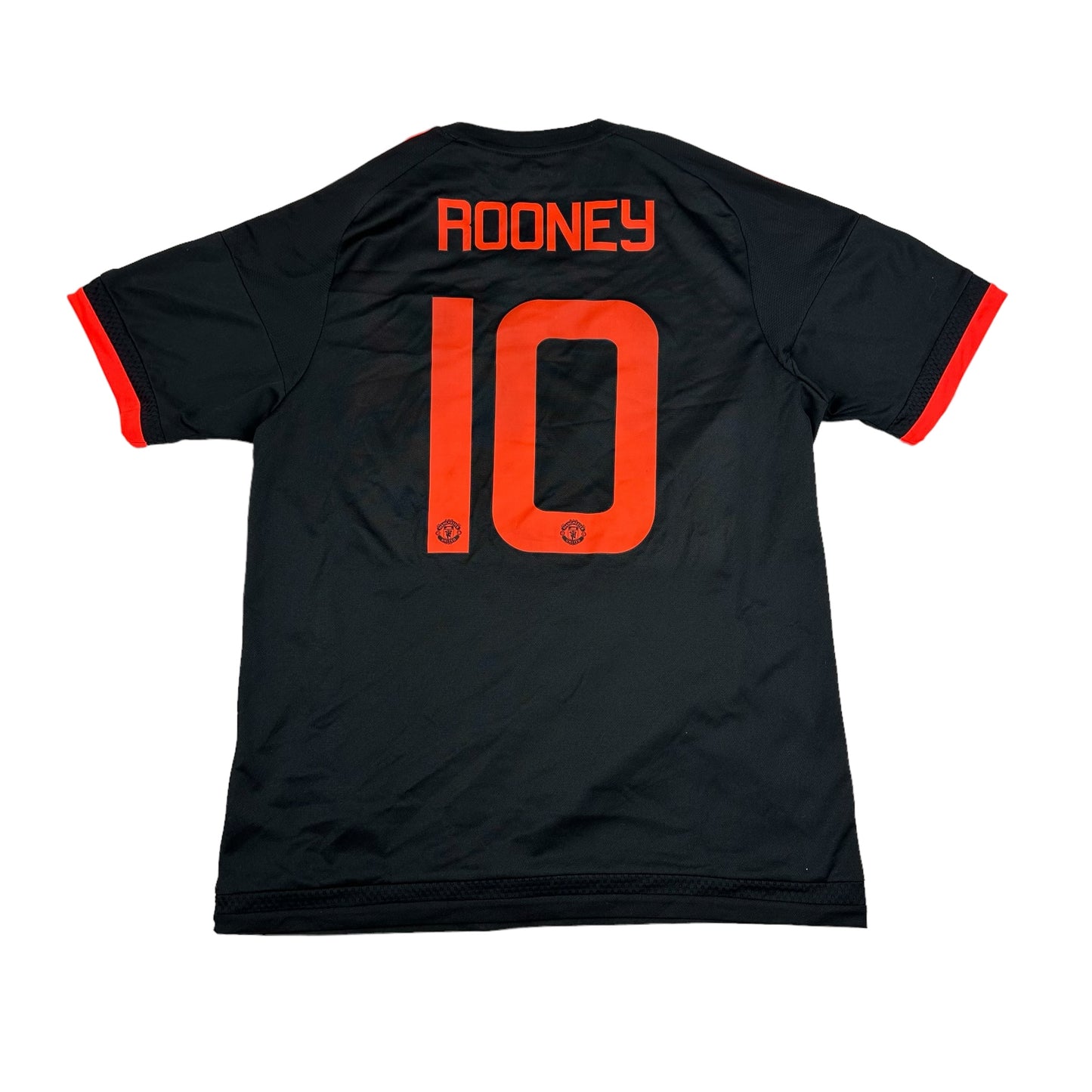 Wayne Rooney Manchester United adidas Black Third Soccer Jersey